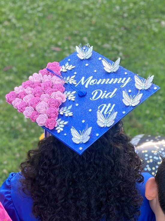 Handmade Graduation Cap Topper “Mommy Did It!” 2024 main image 8